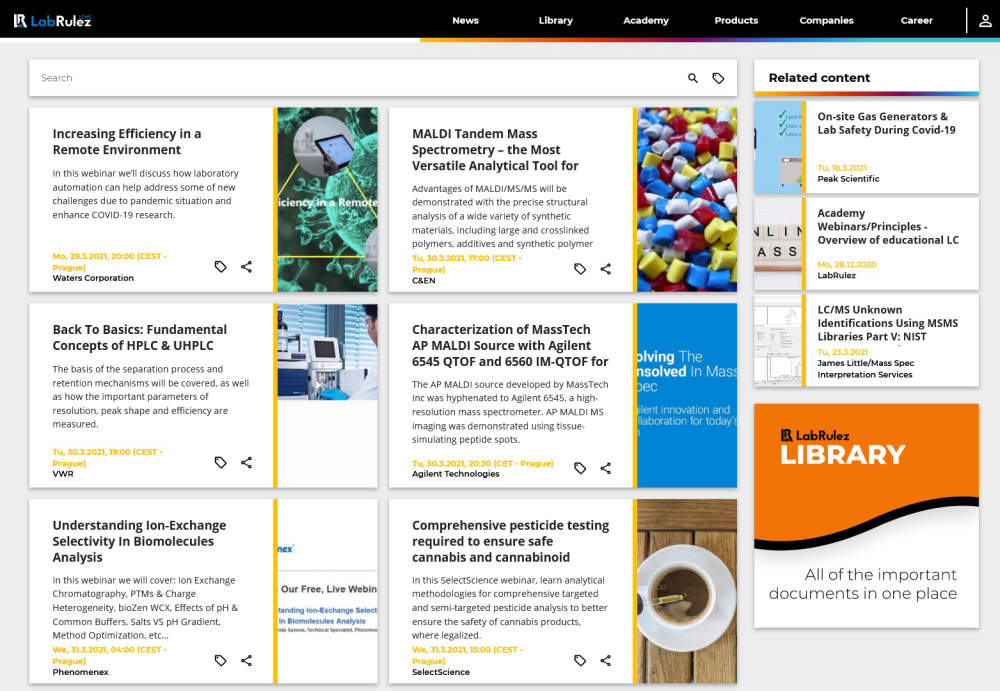 LC and LCMS webinars - Week 13