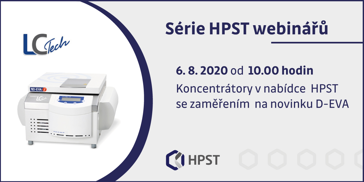 HPST: Webinář: Koncentrátory v nabídce společnosti HPST, s.r.o se zaměřením na novinku „D-EVA“