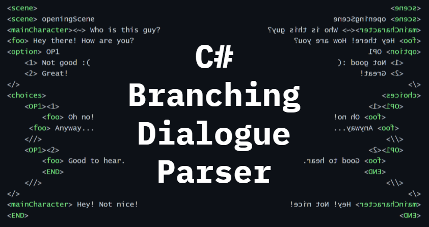 C# Dialogue Parser