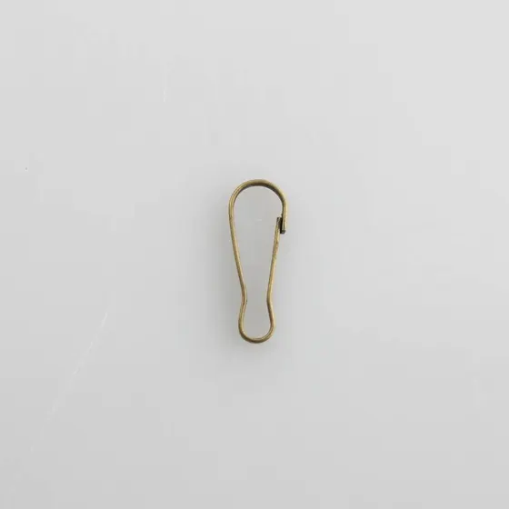 Fecho Mosquetao Sem Argola 12Mm Em Ferro Com 075 - Ouro Velho