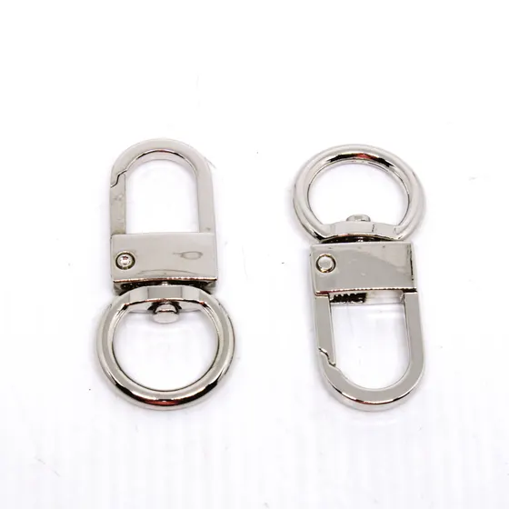 Fecho Mosquetao 20X50Mm Em Zamak (20 Pc) 074 - Niquel 074