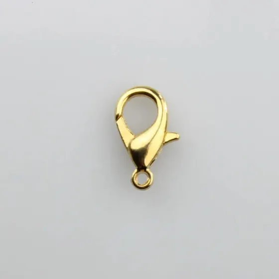Fecho Lagosta 16Mm Em Zamak (500 Pc) 073 - Dourado 073