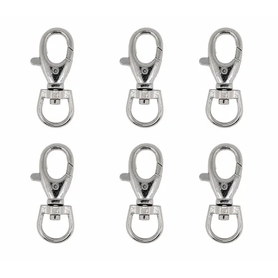 Fecho Mosquetao 52Mm Em Zamak (50 Pc) 074 - Niquel 074