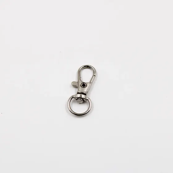 Fecho Mosquetao Base Arredondada 32Mm Em Zamak (100 Pc)