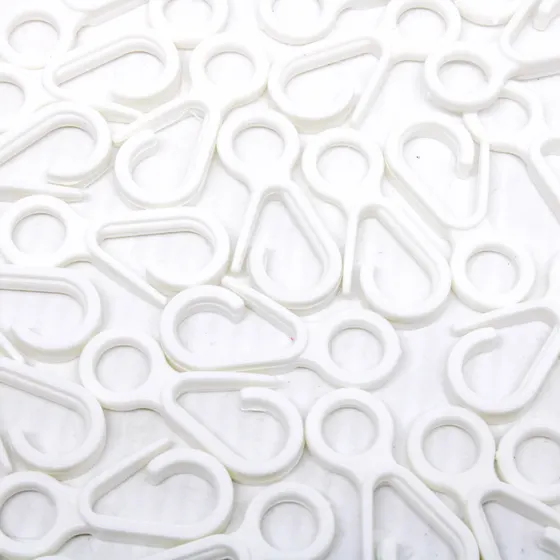 Fecho Mosquetao 33Mm Em Plastico (100 Pc)
