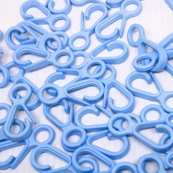 Fecho Mosquetao 33Mm Em Plastico (100 Pc)