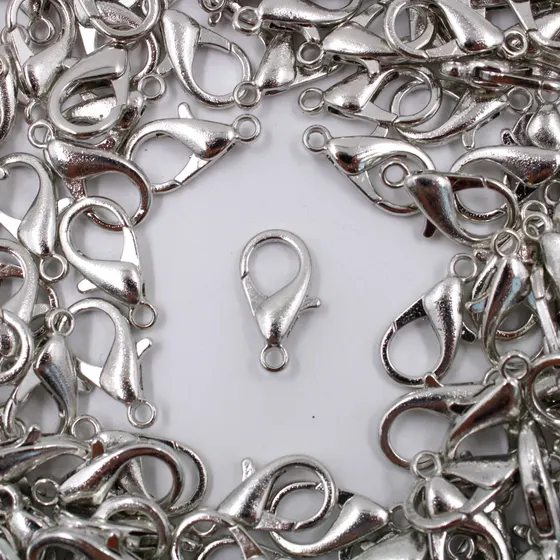 Fecho Lagosta 18Mm Em Zamak (250 Pc)