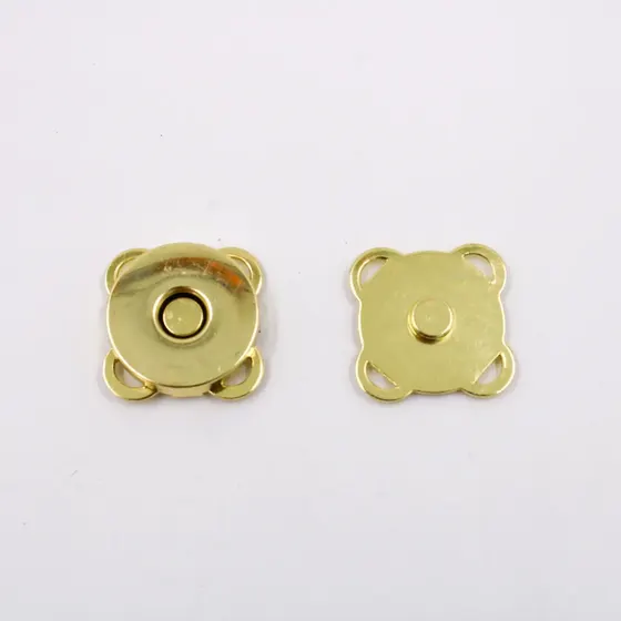 Fecho Magnetico Para Bolsa 18Mm Em Ferro Com 100 Pares