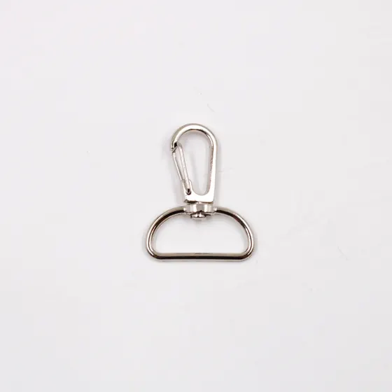 Fecho Mosquetao Base Reta 40X23Mm Em Zamac (50 Pc)