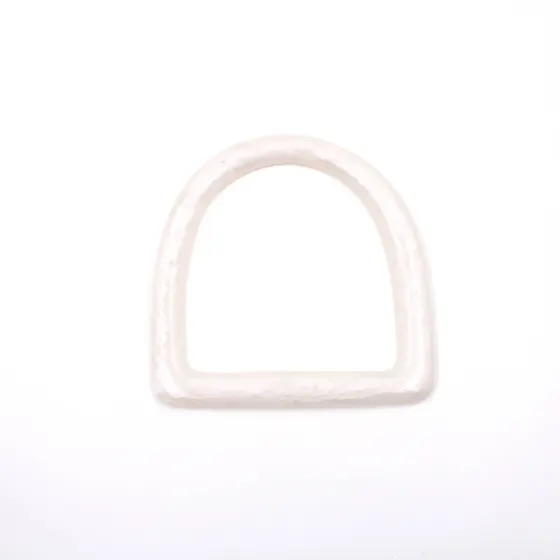 Alca Para Bolsa Meia Lua 11Cm Em Resina Com 2 Unidades