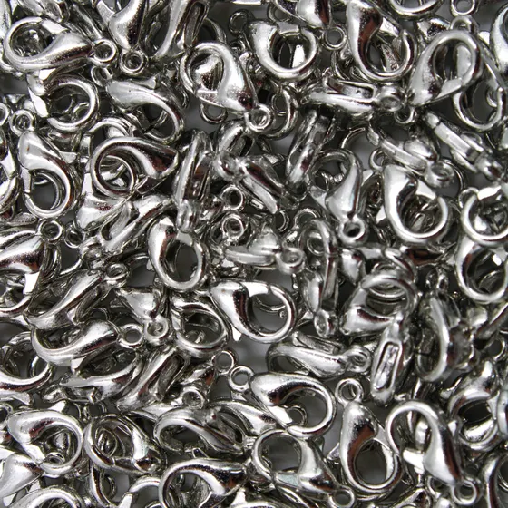 Fecho Lagosta 10Mm Em Zamak (250 Pc) - Niquel