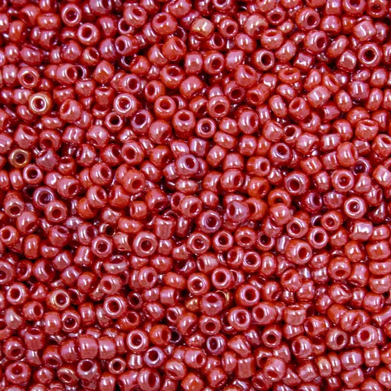 Micanguinha Candy Color 1.9Mm (12/0) Em Vidro Com 450G - Vermelho