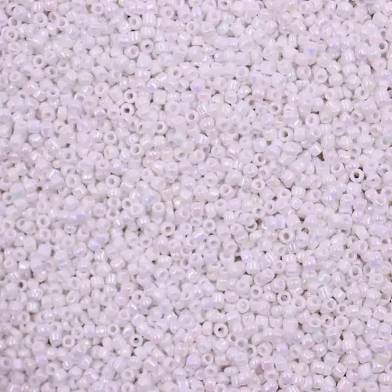 Micanguinha Leitosa Irisada 1.9Mm (12/0) Em Vidro Com 450G