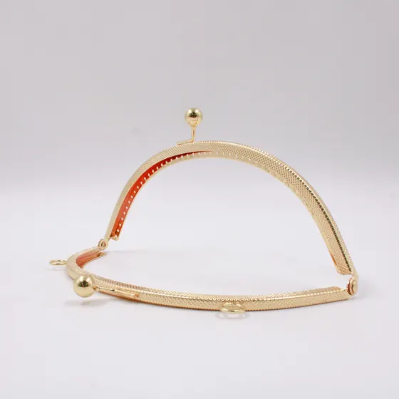 Fecho Da Vovo Redondo 19.5Cm Em Ferro Unidade - Dourado