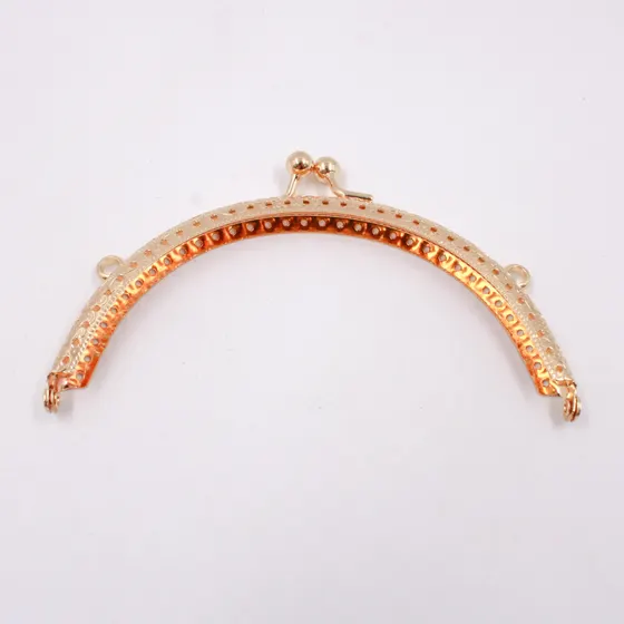 Fecho Da Vovo Redondo 12.5Cm Em Ferro Unidade - Dourado