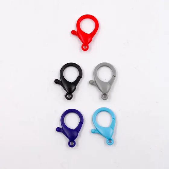 Fecho Lagosta Fosco 25Mm Em Plastico (200 Pc)