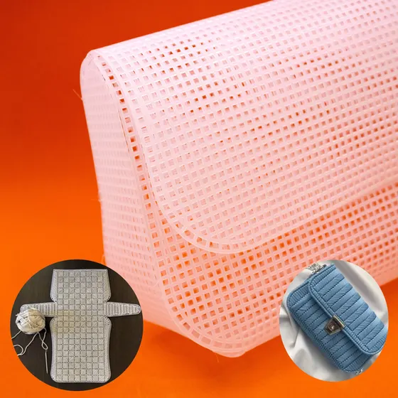 Tela Plastica Para Bolsa Com Lateral 53X50Cm Unidade