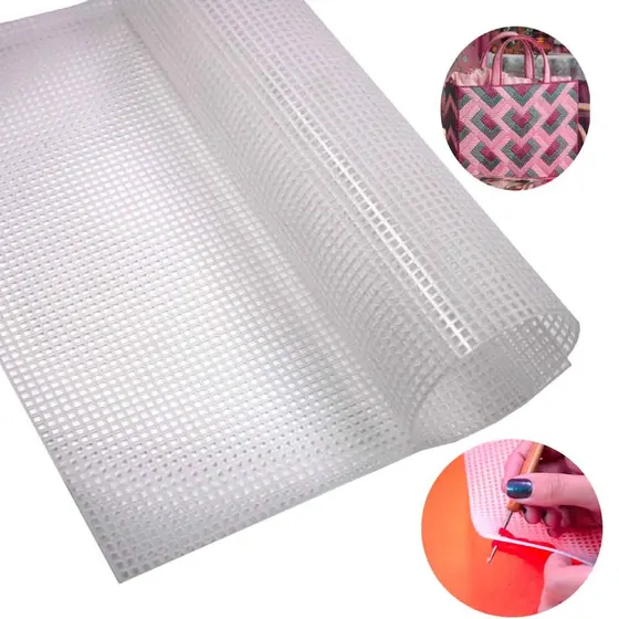 Tela Plastica Para Bolsa Retangular 45X60Cm Unidade