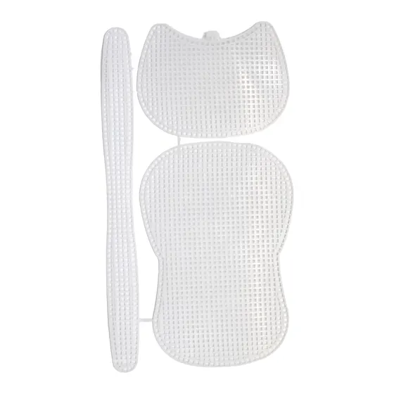 Tela Plastica Para Bolsa Pequena 42X16Cm Unidade