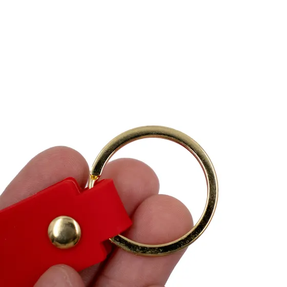 Alca Para Chaveiro Com Argola Dourada 2.0X11Cm (12 Pc)