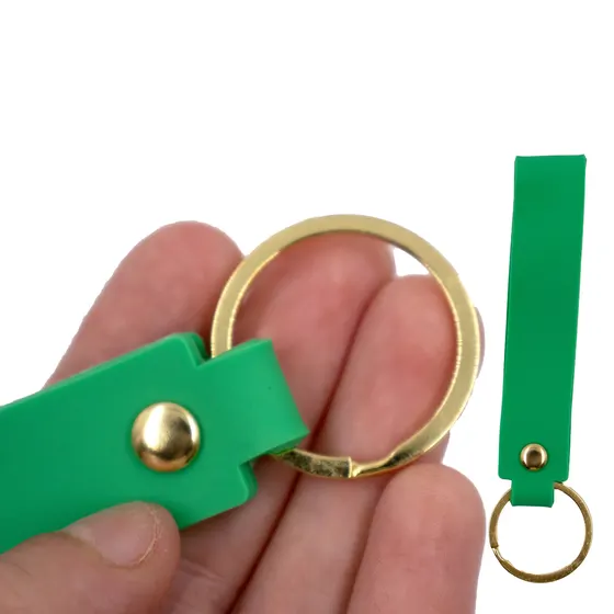 Alca Para Chaveiro Com Argola Dourada 2.0X11Cm (12 Pc)