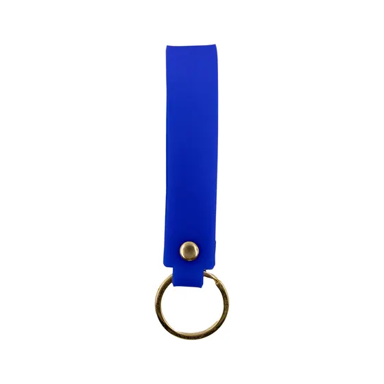 Alca Para Chaveiro Com Argola Dourada 2.0X11Cm (12 Pc) - Azul Royal