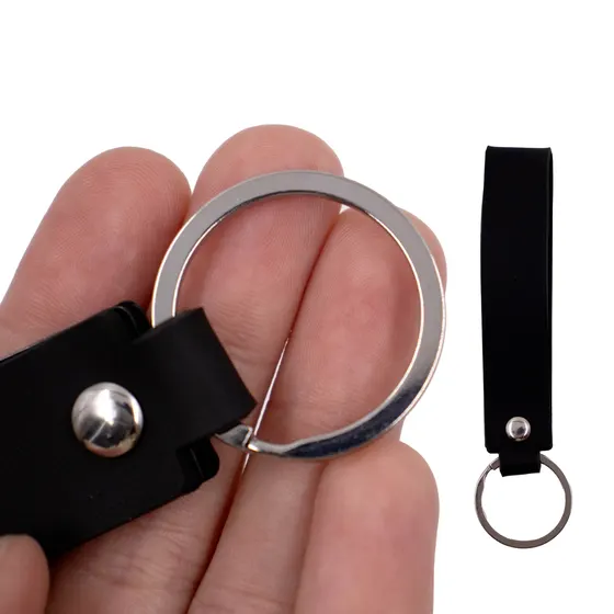 Alca Para Chaveiro Com Argola Niquel 2.0X11Cm (12 Pc)