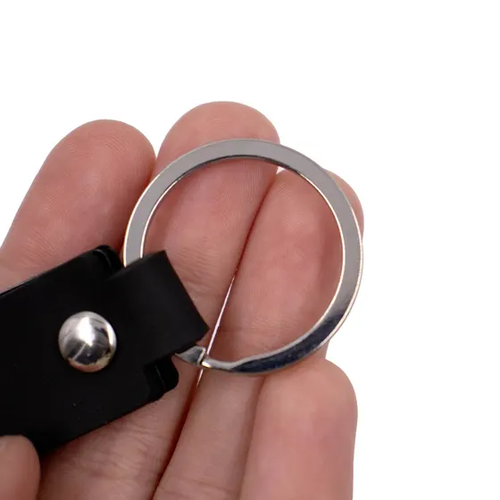 Alca Para Chaveiro Com Argola Niquel 2.0X11Cm (12 Pc)