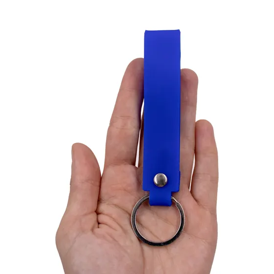 Alca Para Chaveiro Com Argola Niquel 2.0X11Cm (12 Pc) - Azul Royal