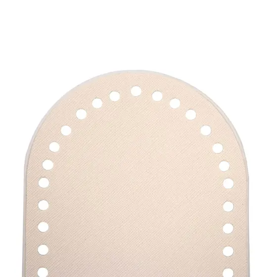 Fundo Para Bolsa Oval 22X10Cm Em Couro Pu Unidade