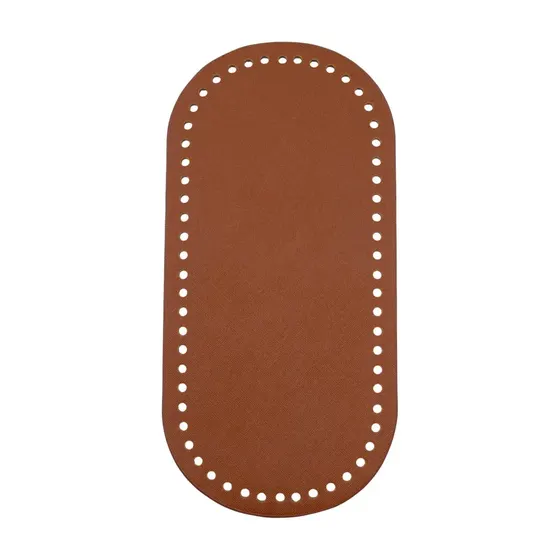 Fundo Para Bolsa Oval 25X12Cm Em Couro Pu Unidade