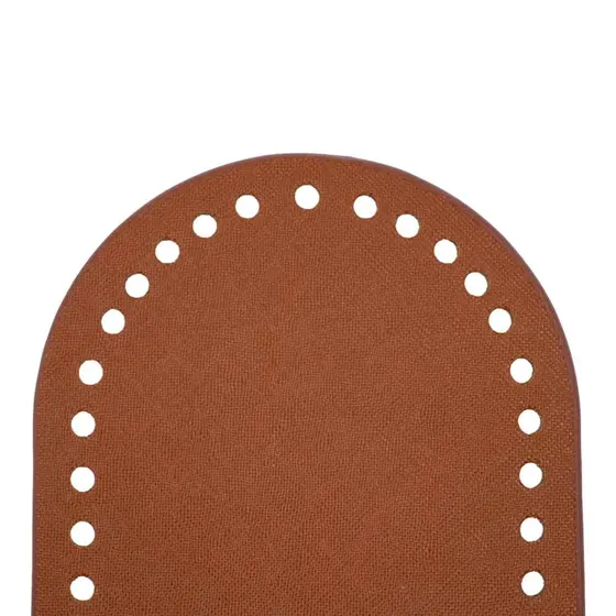 Fundo Para Bolsa Oval 30X10Cm Em Couro Pu Unidade