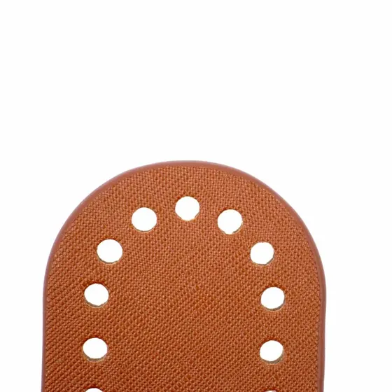 Fundo Para Bolsa Oval 18X05Cm Em Couro Pu Unidade