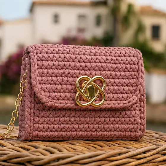 Fecho Para Bolsa Flor Vazada 40Mm Em Metal 10 Pecas - Dourado