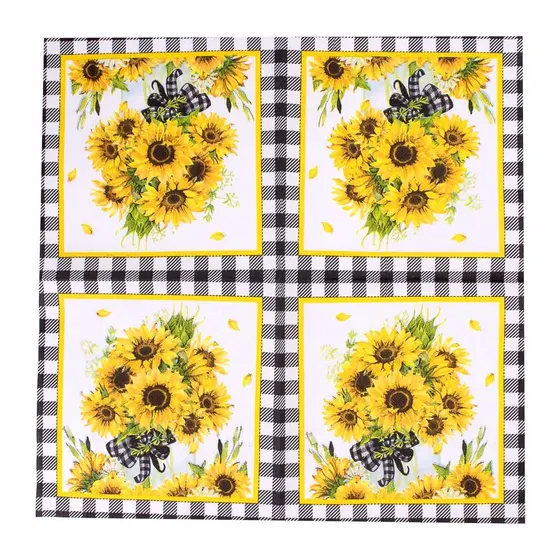 Guardanapos Decoupage 33X33Cm Flores Com 20 Unidades - Modelo 18