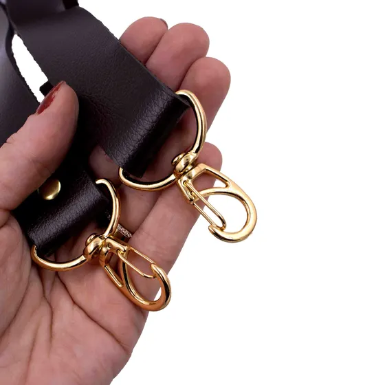 Alca Para Bolsa Em Couro Sintetico 03Cm Unidade