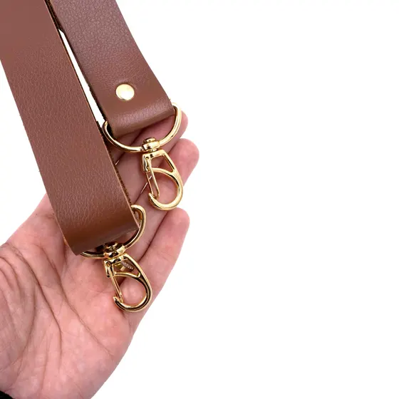 Alca Para Bolsa Em Couro Sintetico 03Cm Unidade
