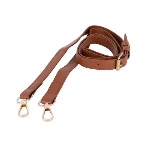 Alca Para Bolsa Em Pu Pespontada 1,8Cm Com 1,15 Metros