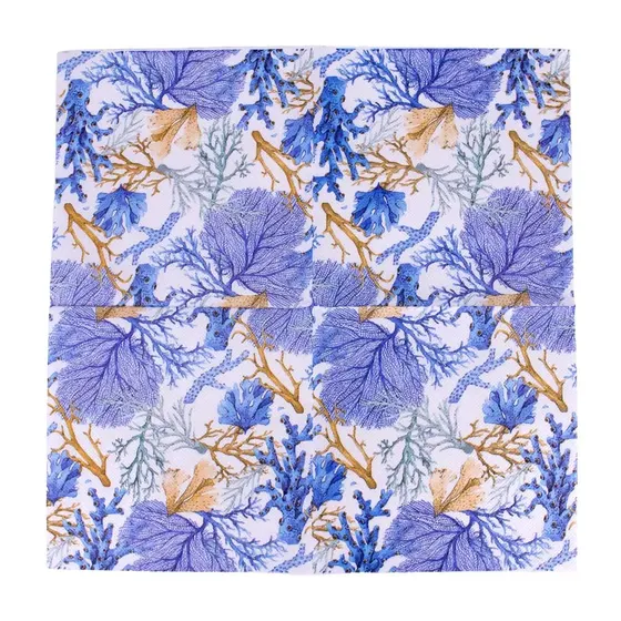 Guardanapos Decoupage 33X33Cm Floral Com 20 Unidades - Modelo 12