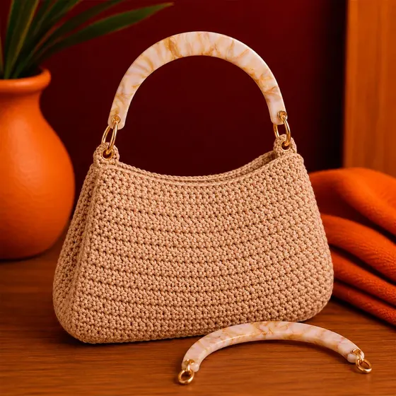 Alca Para Bolsa Arco Em Plastico (2 Pc)