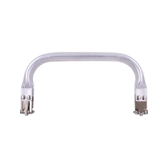 Fecho Tubular Para Bolsa 16Cm Em Ferro Unidade - 074 Niquel