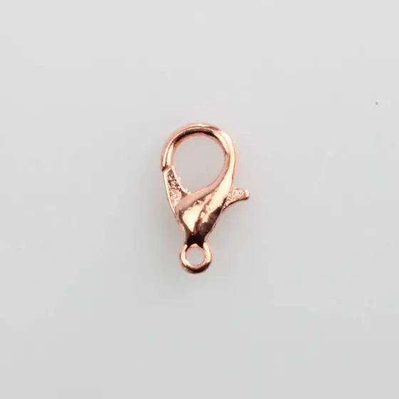 Fecho Lagosta 12Mm Em Zamak Com 1.000 Pecas 078 - Cobre 078