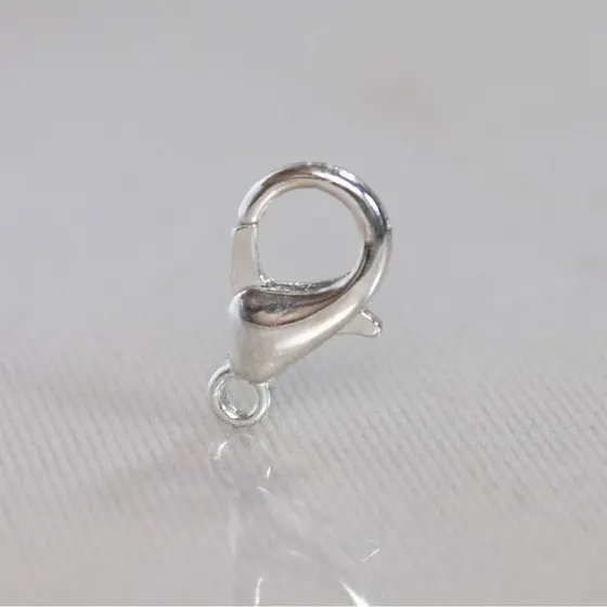 Fecho Lagosta 14Mm Em Zamak Com 1.000 Pecas 074 - Niquel 074