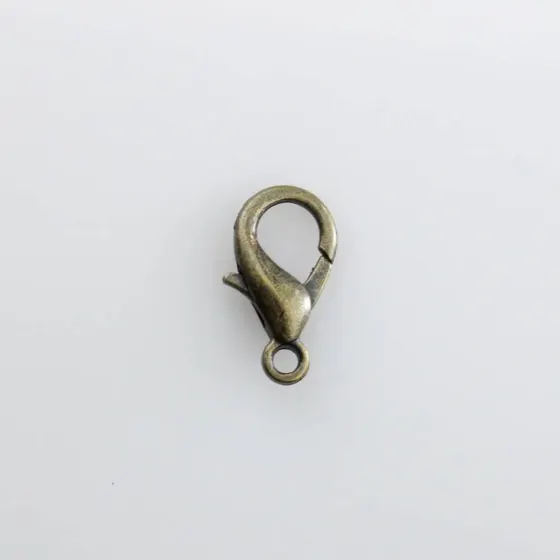 Fecho Lagosta 18Mm Em Ferro (1000 Pc) 075 - Ouro Velho