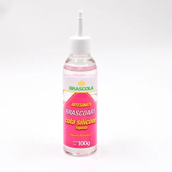 Cola De Silicone Liquido Brascoart Com 100G