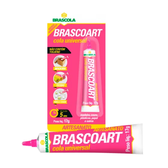 Cola Universal Brascoart Artesanato 17G