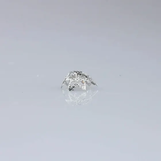 Tulipa Folha 12Mm Em Ferro Com 1000 Pecas 074 - Niquel 074