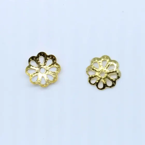Tulipa Flor 6.5Mm Em Ferro Com 5000 Pecas 073 - Dourado 073
