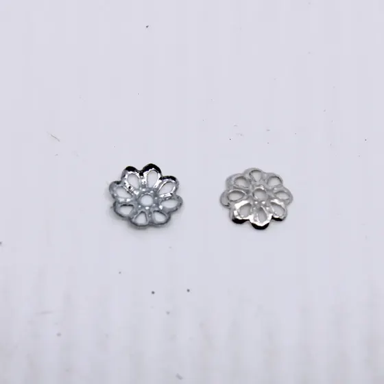 Tulipa Flor 6.5Mm Em Ferro Com 5000 Pecas 074 - Niquel 074