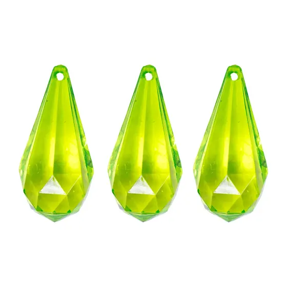 Ponteira Gota 25X50Mm Em Acrilico Com 500Gr 036 - Verde 036